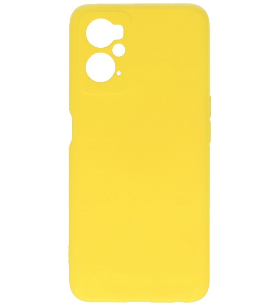 Coque TPU Fashion Color Oppo A96 (6.59 int) Jaune