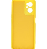 Coque TPU Fashion Color Oppo A96 (6.59 int) Jaune
