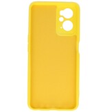 Coque TPU Fashion Color Oppo A96 (6.59 int) Jaune