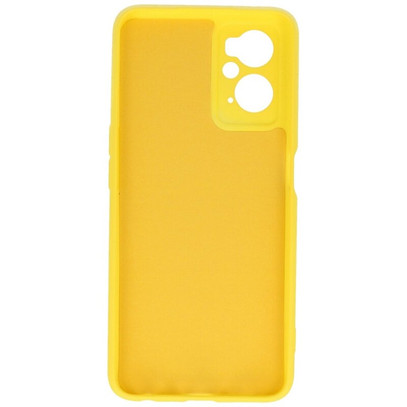 Modefarbe TPU-Hülle Oppo A96 (6,59 int) Gelb