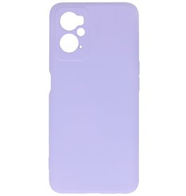 Fashion Color TPU Case Oppo A96 (6.59 int) Purple