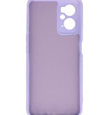 Fashion Color TPU Case Oppo A96 (6.59 int) Purple