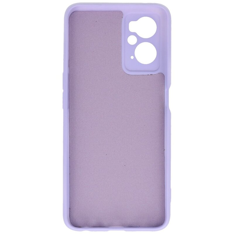 Modefarbe TPU-Hülle Oppo A96 (6,59 int) Lila