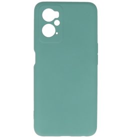 Coque TPU Fashion Color Oppo A96 (6.59 int) Vert Foncé