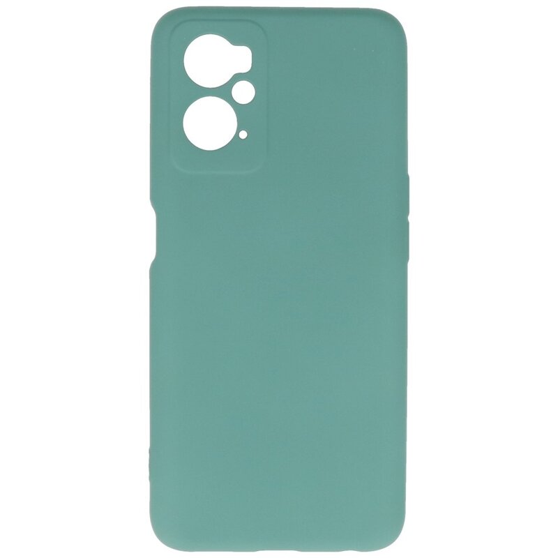 Coque TPU Fashion Color Oppo A96 (6.59 int) Vert Foncé