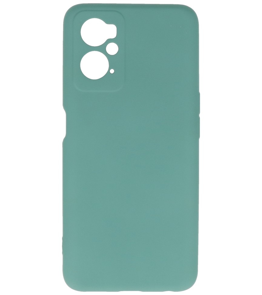 Custodia in TPU colore moda Oppo A96 (6,59 int) verde scuro
