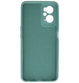 Fashion Color TPU Case Oppo A96 (6.59 int) Dunkelgrün