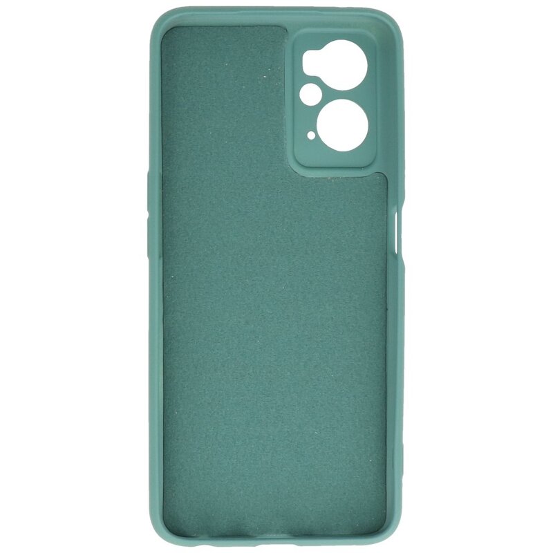 Custodia in TPU colore moda Oppo A96 (6,59 int) verde scuro