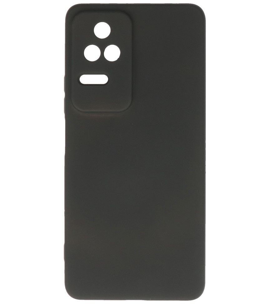 Fashion Color TPU Case Xiaomi Poco F4 Black