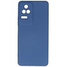 Fashion Color TPU Case Xiaomi Poco F4 Navy