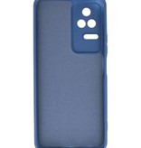 Modefarbenes TPU-Gehäuse Xiaomi Poco F4 Navy