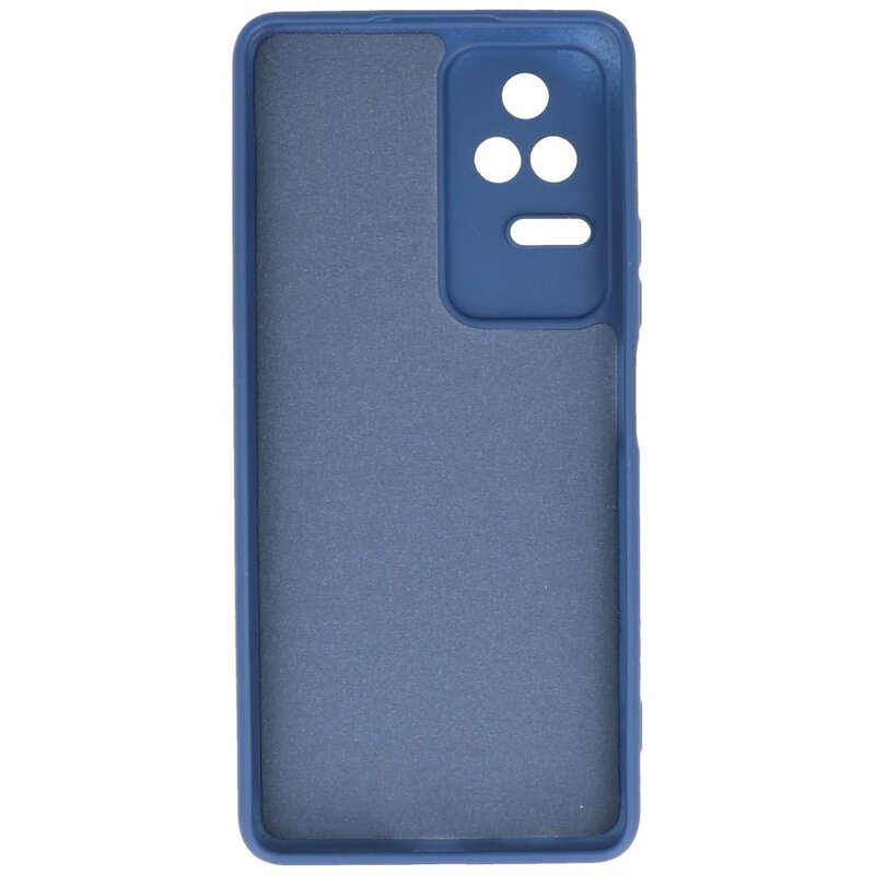 Modefarbenes TPU-Gehäuse Xiaomi Poco F4 Navy