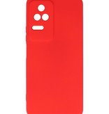 Fashion Color TPU Case Xiaomi Poco F4 Red