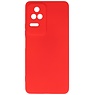 Coque TPU Fashion Color Xiaomi Poco F4 Rouge