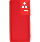 Fashion Color TPU Hoesje Xiaomi Poco F4 Rood