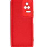 Modefarbe TPU-Hülle Xiaomi Poco F4 Rot