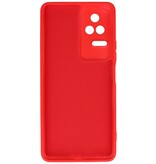 Modefarbe TPU-Hülle Xiaomi Poco F4 Rot