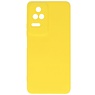 Fashion Color TPU Case Xiaomi Poco F4 Yellow
