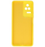 Modefarbe TPU-Hülle Xiaomi Poco F4 Gelb