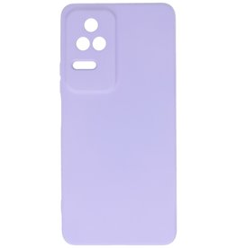 Custodia in TPU colore moda Xiaomi Poco F4 Viola