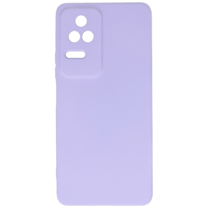 Modefarbe TPU-Hülle Xiaomi Poco F4 Lila