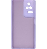 Coque en TPU Fashion Color Xiaomi Poco F4 Violet
