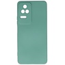 Coque en TPU Fashion Color Xiaomi Poco F4 Vert Foncé