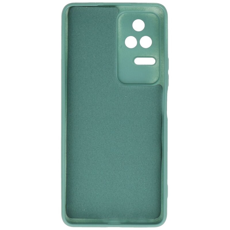 Custodia in TPU colore moda Xiaomi Poco F4 verde scuro