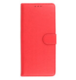 Bookstyle Wallet Cases Hoesje voor Oppo A57s - A77s Rood