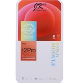 JK incell display til iPhone 12 - 12 Pro + Gratis MF Full Glass Shop værdi € 15