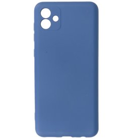 Funda TPU Color Moda Samsung Galaxy A04e Azul Marino