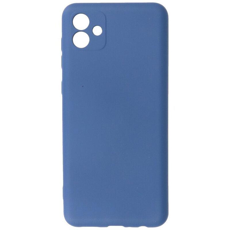 Fashion Farbe TPU Hülle Samsung Galaxy A04e Navy