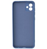 Fashion Farbe TPU Hülle Samsung Galaxy A04e Navy