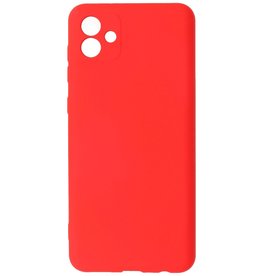 Fashion Color TPU-cover Samsung Galaxy A04e Rød