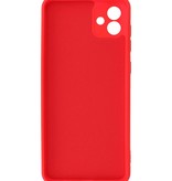 Fashion Color TPU Case Samsung Galaxy A04e Red