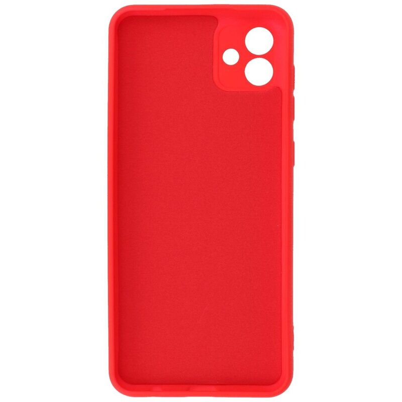 Funda TPU Color Moda Samsung Galaxy A04e Rojo