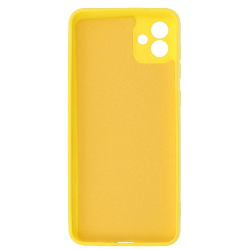 Funda TPU Color Moda Samsung Galaxy A04e Amarillo