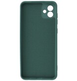 Custodia in TPU color moda per Samsung Galaxy A04e verde scuro