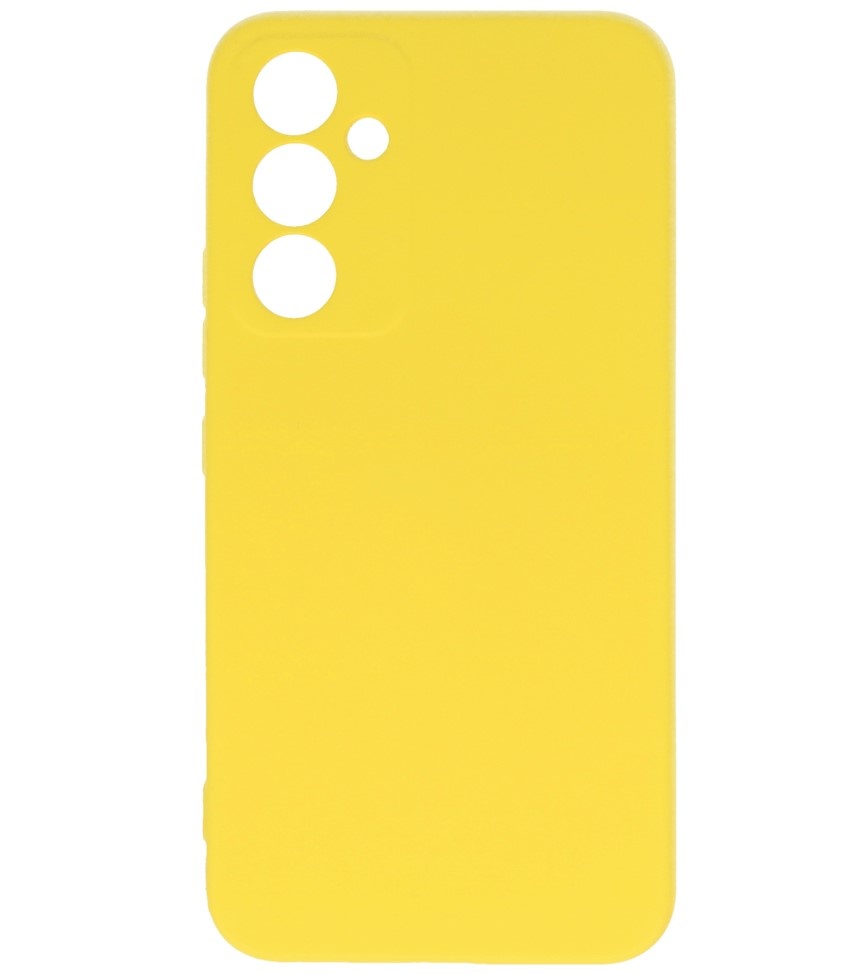 Fashion Color TPU-cover Samsung Galaxy A14 5G Gul