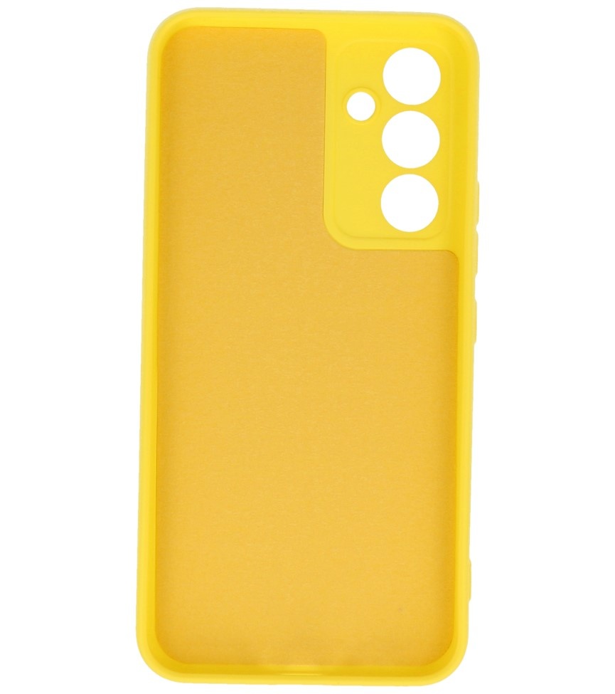 Fashion Color TPU Case Samsung Galaxy A14 5G Yellow