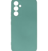 Custodia in TPU color moda per Samsung Galaxy A14 5G verde scuro