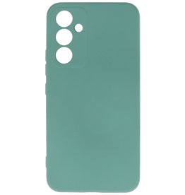 Fashion Color TPU-cover Samsung Galaxy A14 5G Mørkegrøn