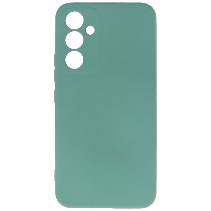 Funda TPU Color Moda Samsung Galaxy A14 5G Verde Oscuro