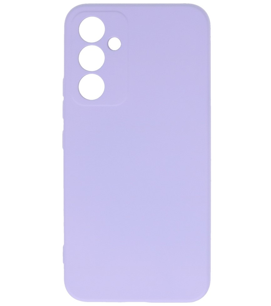 Coque en TPU Fashion Color Samsung Galaxy A14 5G Violet