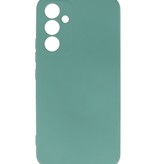 Custodia in TPU color moda per Samsung Galaxy A54 5G verde scuro