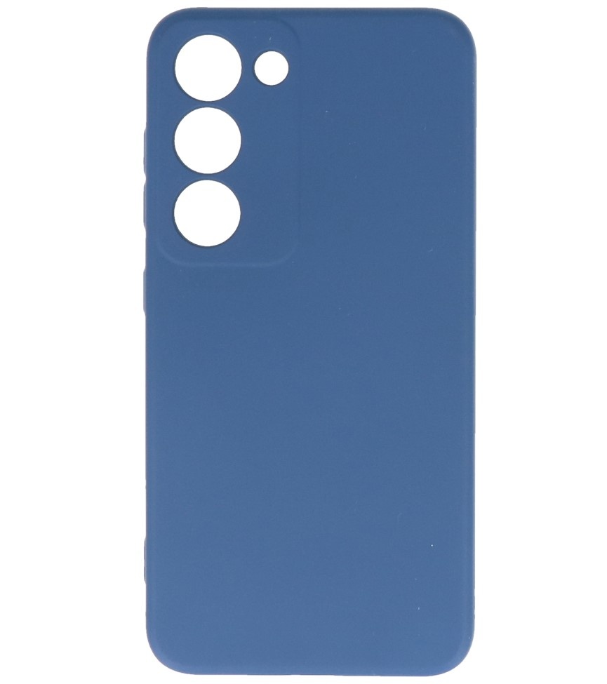 Coque en TPU Fashion Color Samsung Galaxy S23 Marine