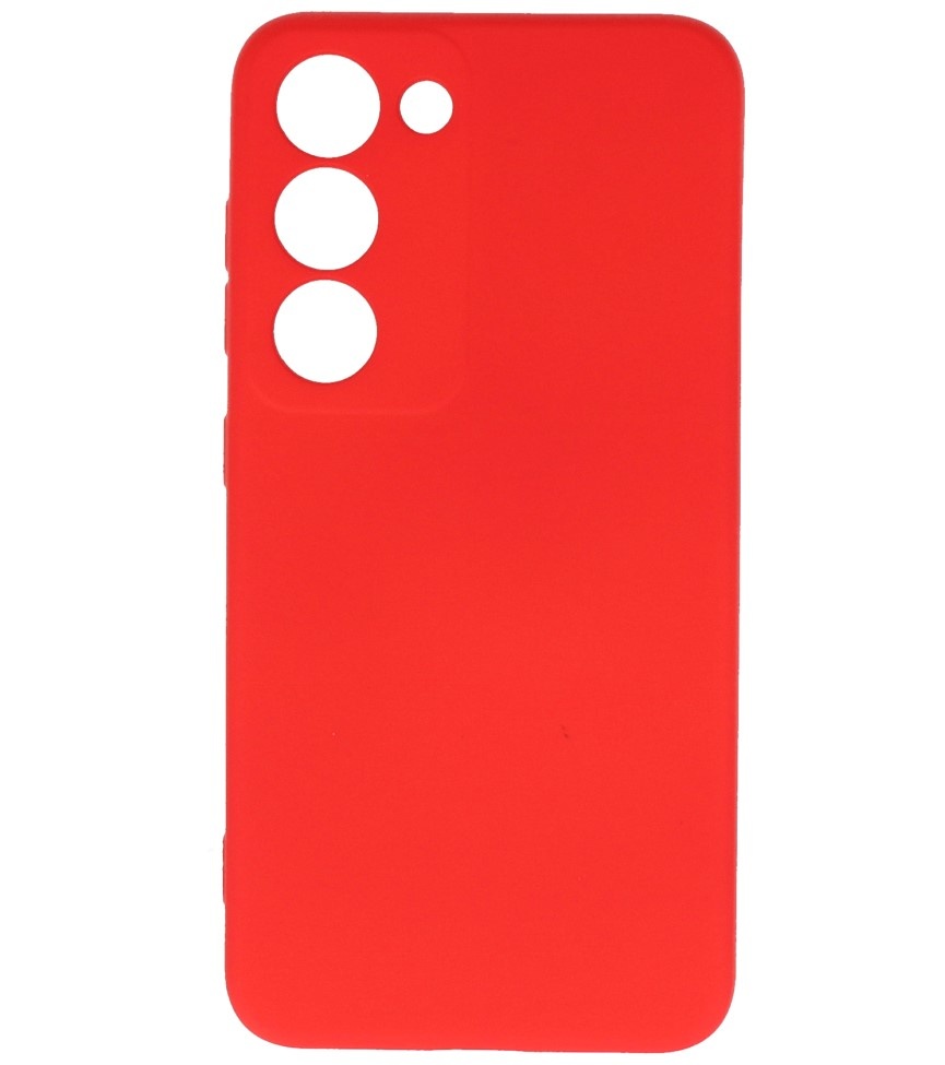 Funda TPU Color Moda Samsung Galaxy S23 Rojo