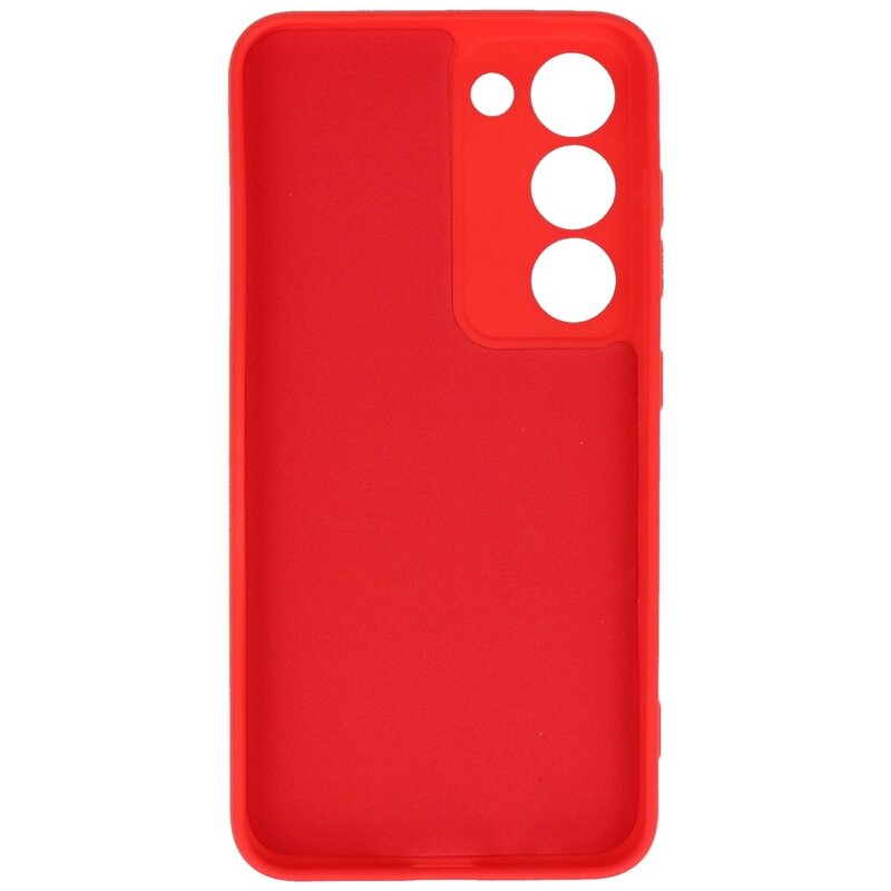 Fashion Color TPU Hoesje Samsung Galaxy S23 Rood