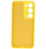 Fashion Color TPU Hoesje Samsung Galaxy S23 Geel