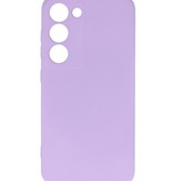 Fashion Color TPU Hoesje Samsung Galaxy S23 Paars